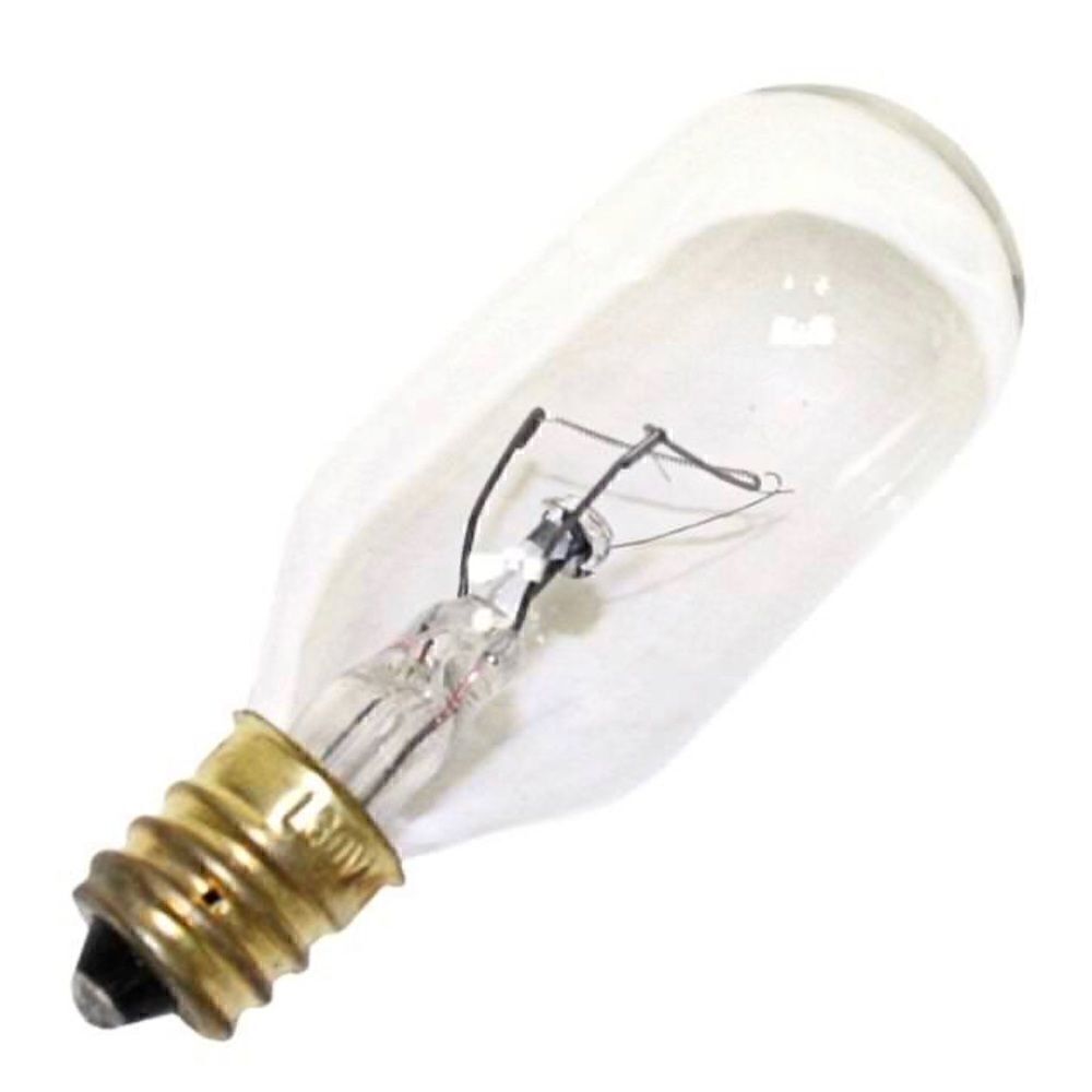 Incandescent Bulb 40w 130v T8  Candelabra Screw (E12) Base Clear lot of 6 bulbs